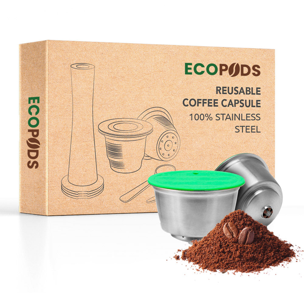 Ecopods™ reusable pod for Dolce Gusto, 100% stainless steel - Main Image