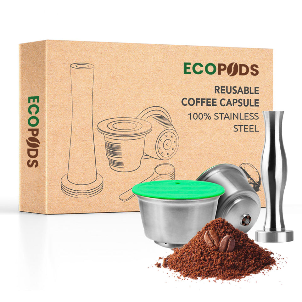 Ecopods™ reusable pod for Dolce Gusto, 100% stainless steel