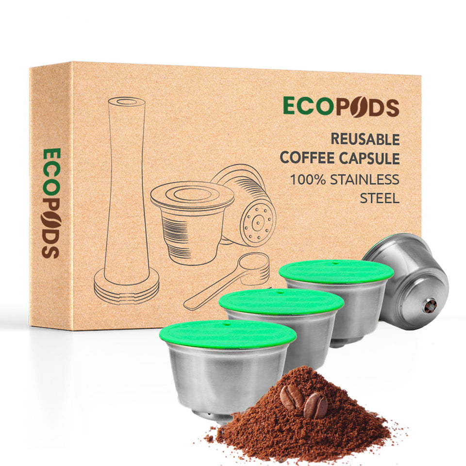 Ecopods™ reusable pod for Dolce Gusto, 100% stainless steel