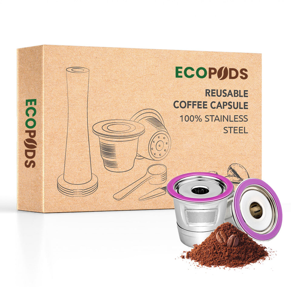 Ecopods™ reusable K-cup for Keurig, 100% stainless steel