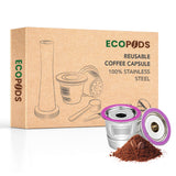 Ecopods™ reusable K-cup for Keurig, 100% stainless steel