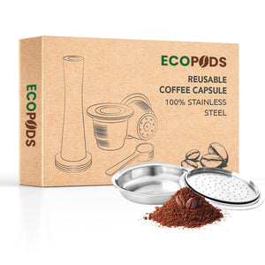 Ecopods™ reusable pod for Senseo, 100% stainless steel