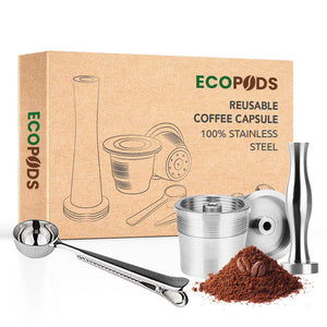Ecopods™ reusable pod for Illy, 100% stainless steel